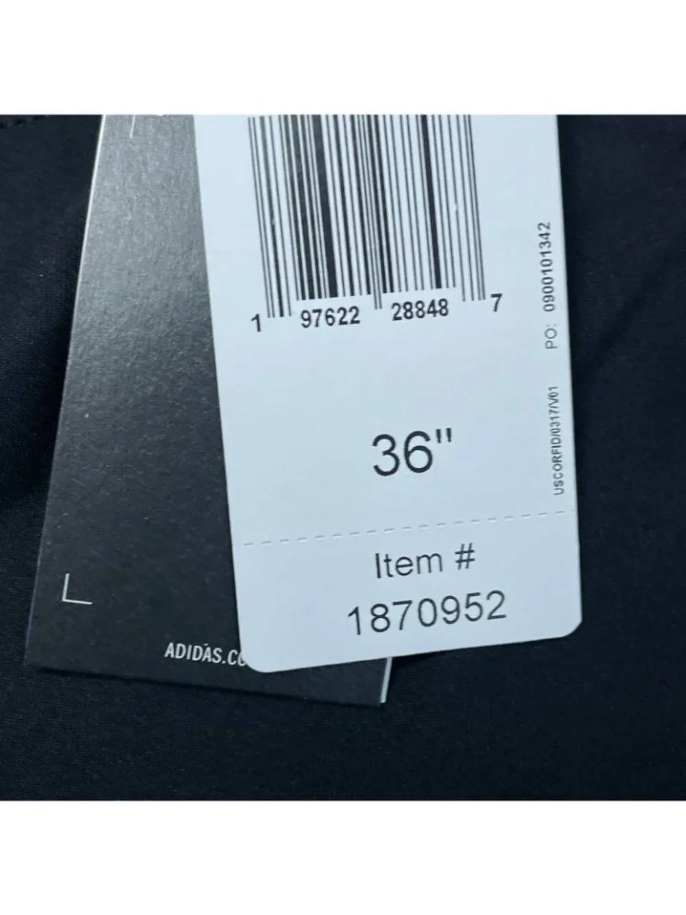 Adidas Men's 36 Golf Shorts Black Lightweight Performance Stretch F0991 - Picture 7 of 9